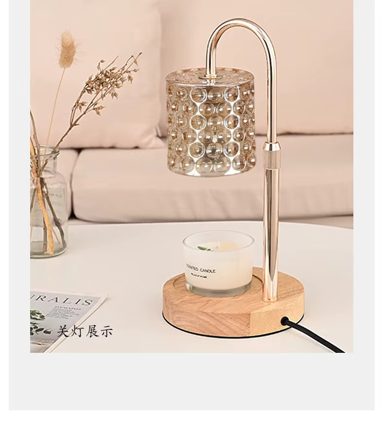 Aromatherapie-Lampe elektrisch – Ohne Flamme, mit Licht & Duft 6