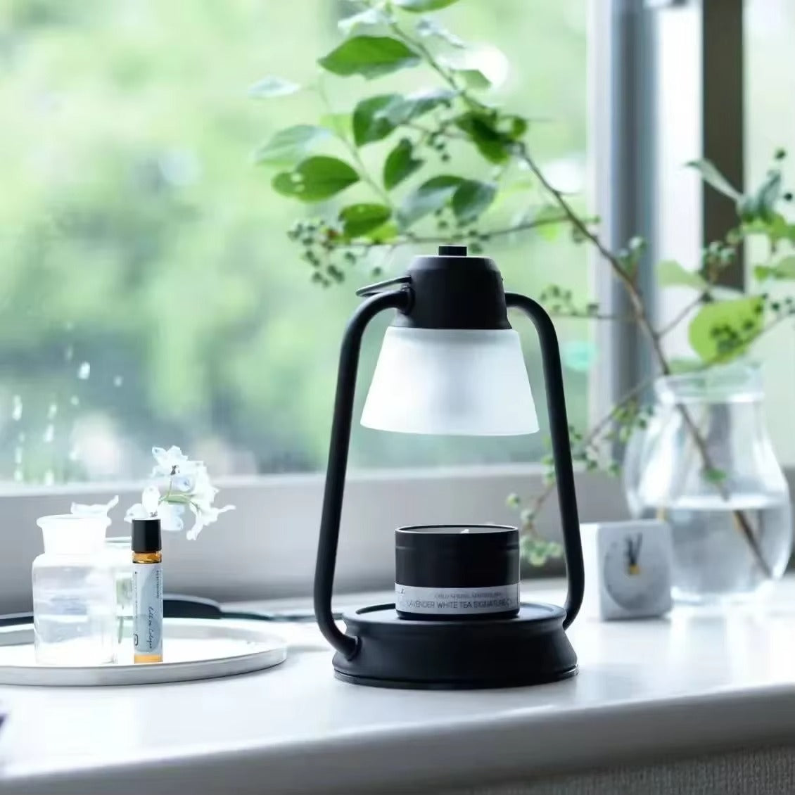 Duftlampe elektrisch ohne Flamme – Für ätherische Öle & Duftwachse 2