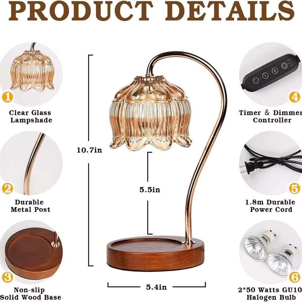 Aromatherapie-Duftlampe ohne Flamme – Stilvoll, sicher & entspannend 3