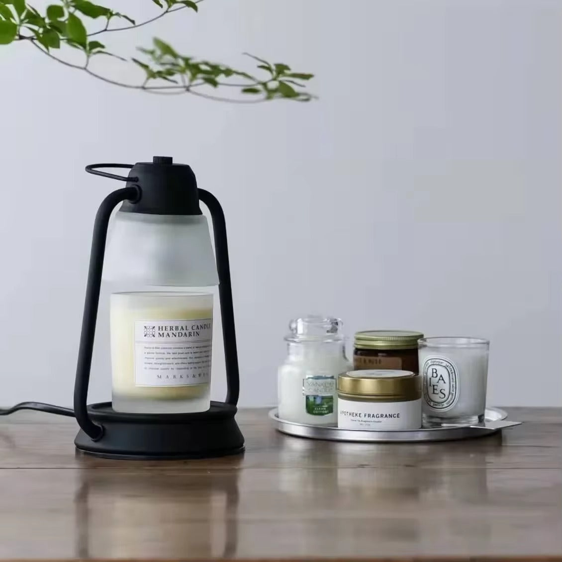 Duftlampe elektrisch ohne Flamme – Für ätherische Öle & Duftwachse 2